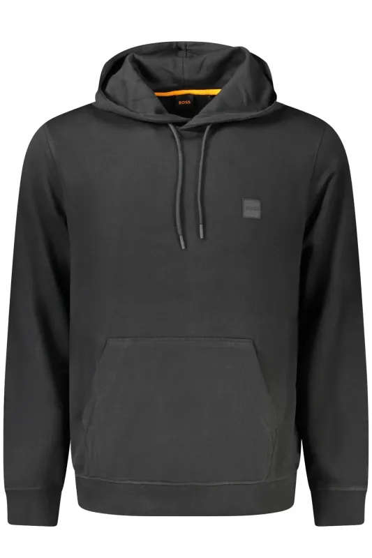 BOSS MEN S BLACK ZIP-UP SWEATSHIRT sold by Siebentaschen