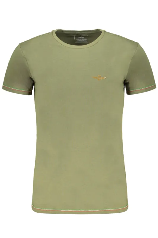 ERONAUTICA MILITARE GREEN MEN S SHORT SLEEVED T-SHIRT sold by Siebentaschen