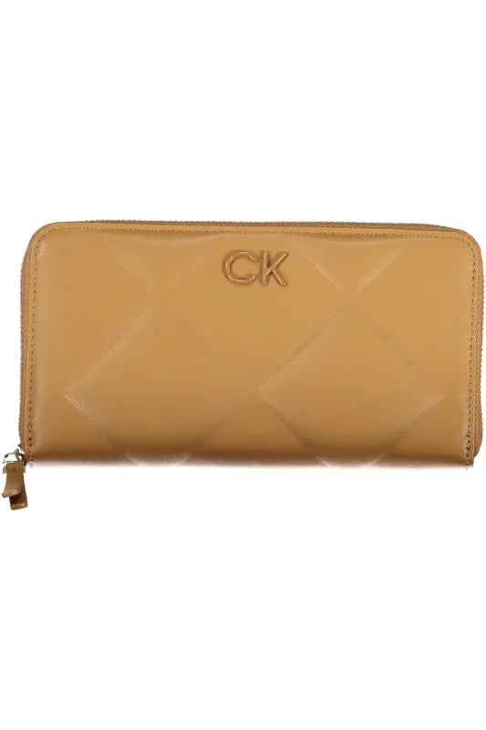 CALVIN KLEIN WOMEN S WALLET BROWN sold by Siebentaschen