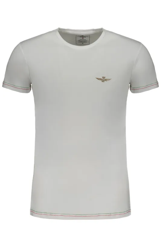 AERONAUTICA MILITARE MEN S WHITE SHORT SLEEVE T-SHIRT made by Aeronautica Militare