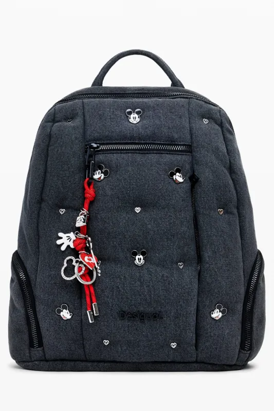 DESIGUAL WOMEN S BACKPACK GREY made by Desigual