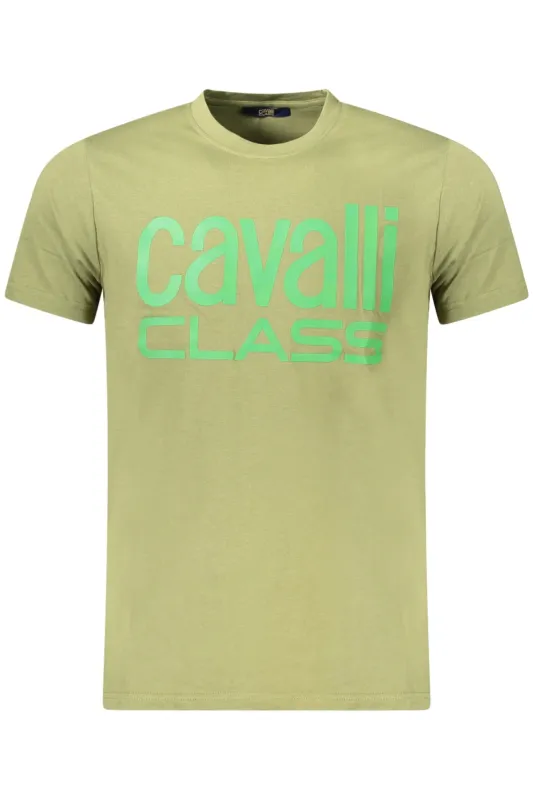CAVALLI CLASS SHORT SLEEVE T-SHIRT MEN GREEN sold by Siebentaschen