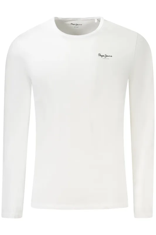 PEPE JEANS LONG SLEEVE T-SHIRT MEN WHITE sold by Siebentaschen