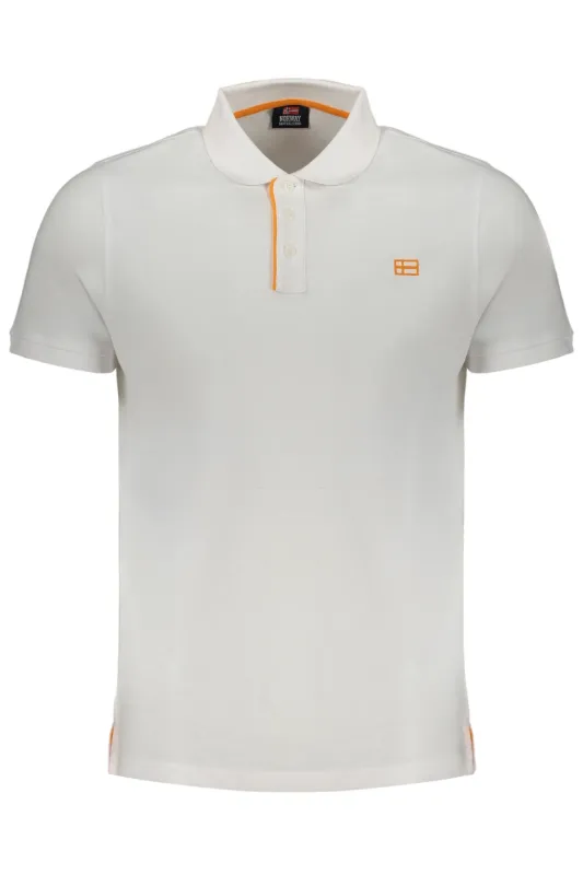 NORWAY 1963 MEN S WHITE SHORT SLEEVE POLO SHIRT sold by Siebentaschen