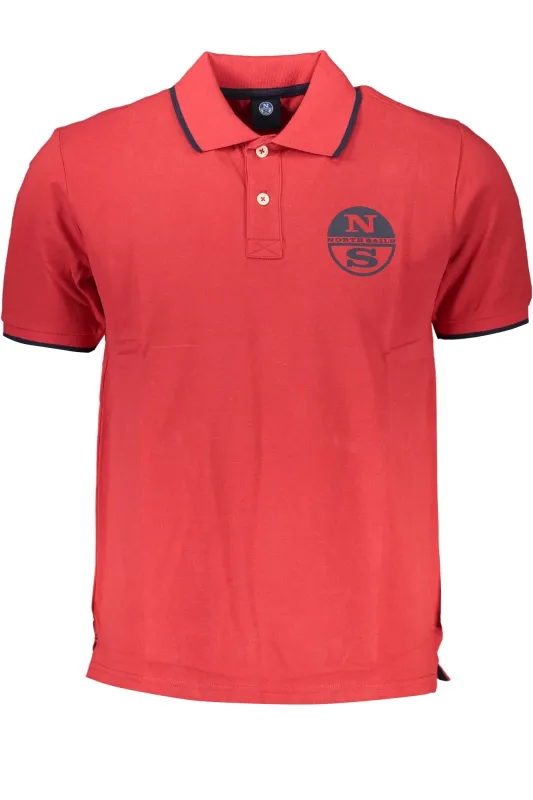 NORTH SAILS MEN S RED SHORT SLEEVED POLO SHIRT sold by Siebentaschen