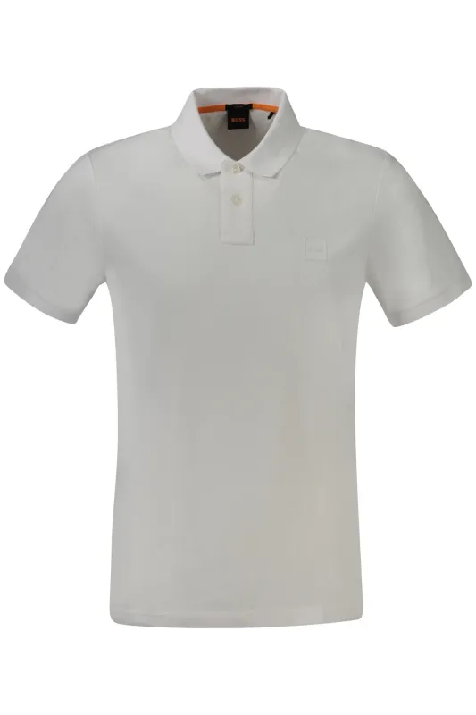 HUGO BOSS POLO SHORT SLEEVE MEN WHITE sold by Siebentaschen