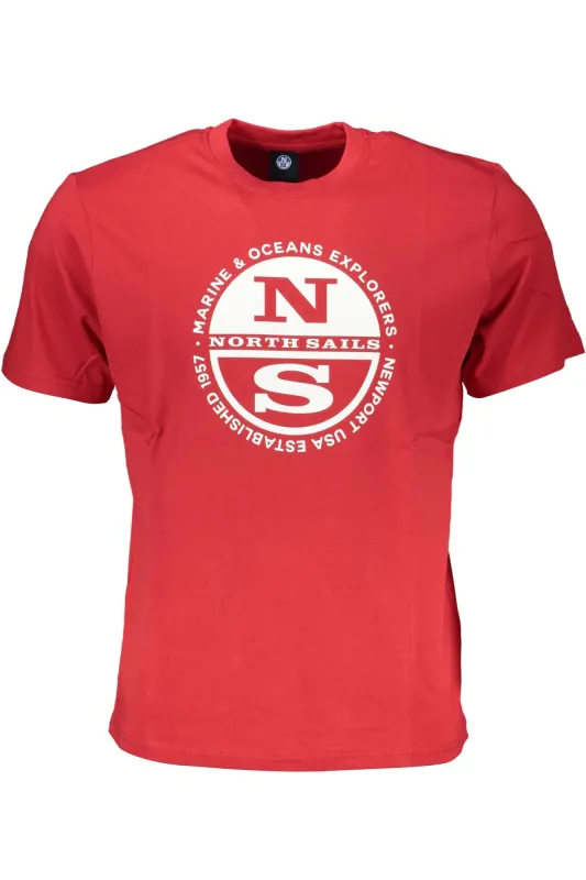 NORTH SAILS MEN S SHORT SLEEVE T-SHIRT RED sold by Siebentaschen