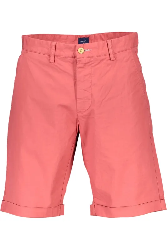 GANT RED MEN S BERMUDA TROUSERS sold by Siebentaschen