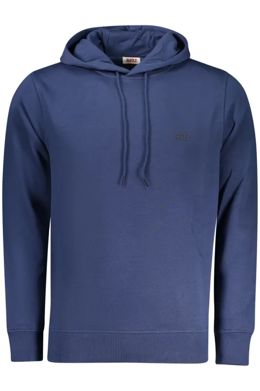 RIFLE MEN S ZIP-UP SWEATSHIRT BLUE sold by Siebentaschen