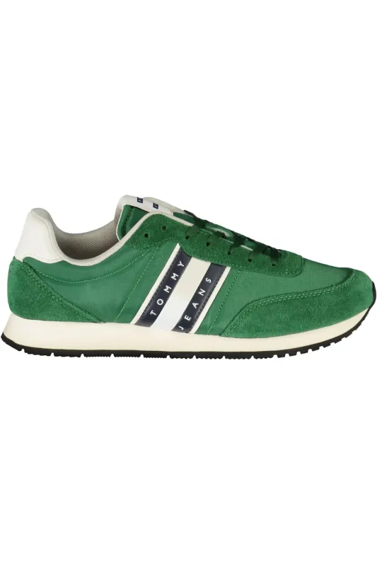 TOMMY HILFIGER MEN S SPORTS SHOES GREEN sold by Siebentaschen