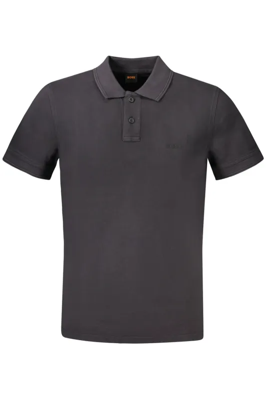 HUGO BOSS POLO SHORT SLEEVE MEN BLACK sold by Siebentaschen