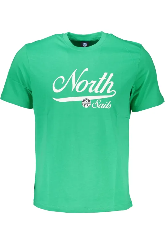 NORTH SAILS GREEN MEN S SHORT SLEEVED T-SHIRT sold by Siebentaschen