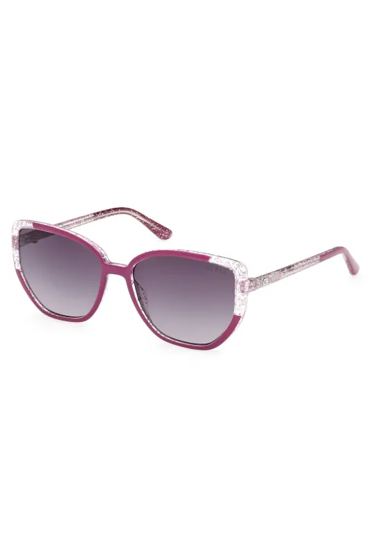 GUESS JEANS SUNGLASSES WOMEN PURPLE sold by Siebentaschen
