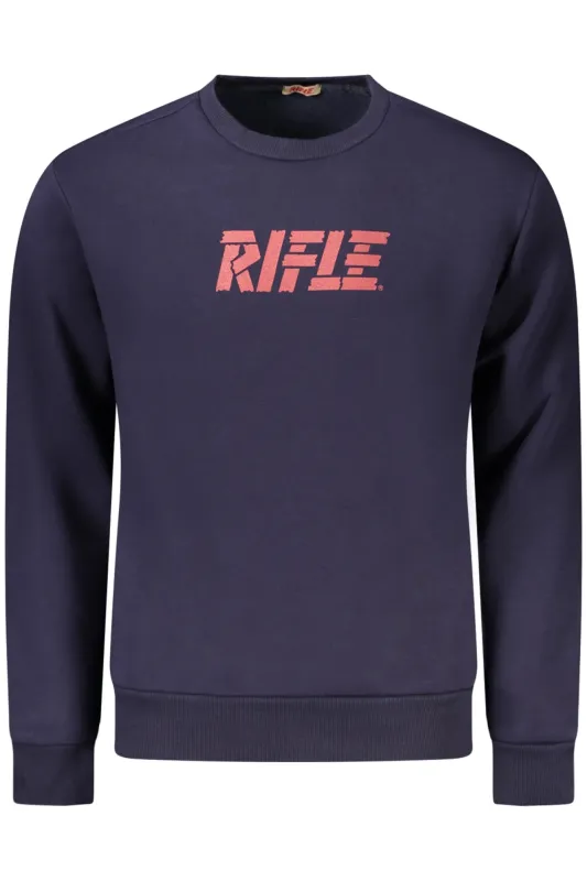 RIFLE SWEATSHIRT WITHOUT ZIP MEN BLUE sold by Siebentaschen