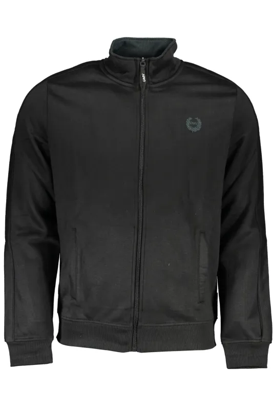 GIAN MARCO VENTURI MEN S BLACK ZIP SWEATSHIRT sold by Siebentaschen