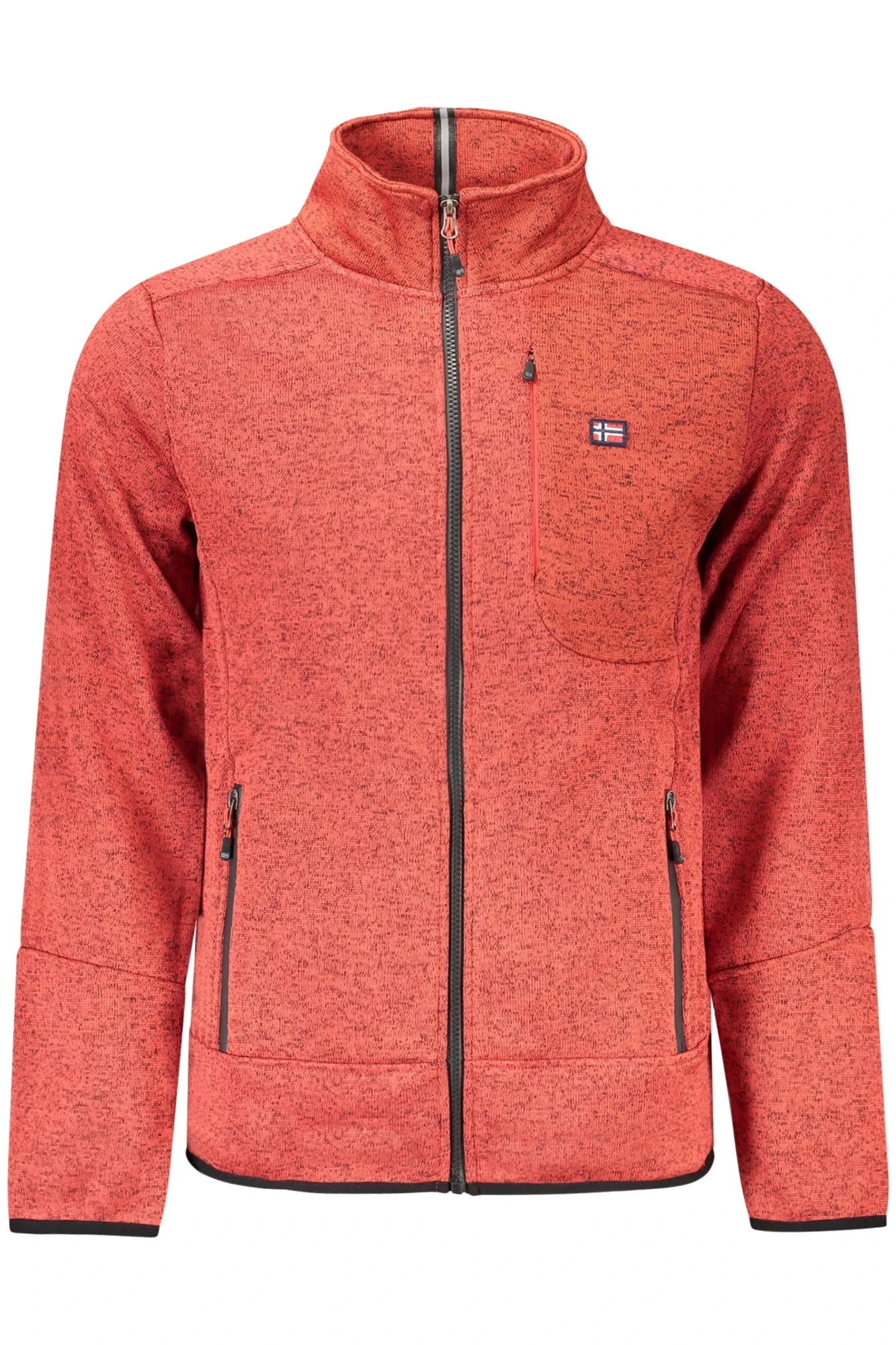 NORWAY 1963 MEN S RED ZIP-UP SWEATSHIRT sold by Siebentaschen