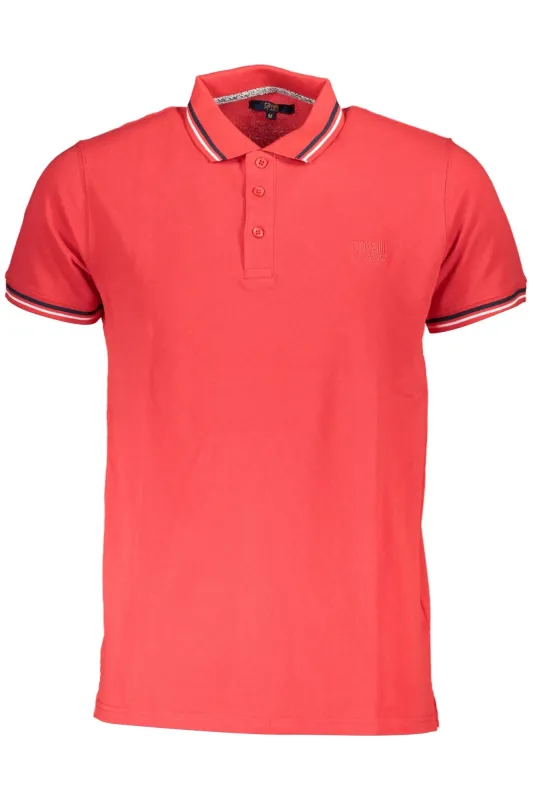 CAVALLI CLASS POLO SHORT SLEEVES MEN RED sold by Siebentaschen