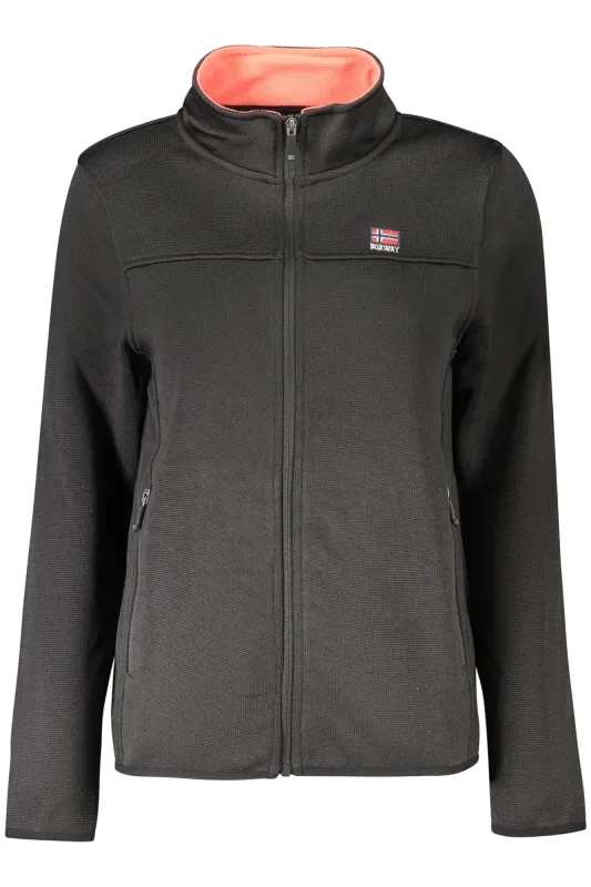 NORWAY 1963 WOMEN S BLACK ZIP-UP SWEATSHIRT sold by Siebentaschen