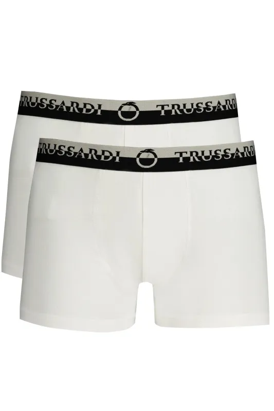 TRUSSARDI MEN S WHITE BOXER sold by Siebentaschen