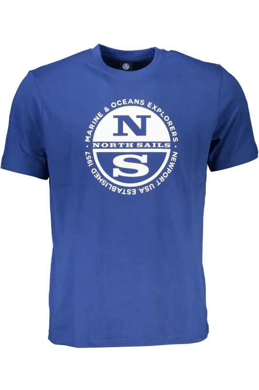 NORTH SAILS MEN S SHORT SLEEVED T-SHIRT BLUE sold by Siebentaschen