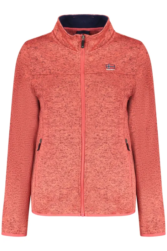 NORWAY 1963 WOMEN S PINK ZIP-UP SWEATSHIRT sold by Siebentaschen