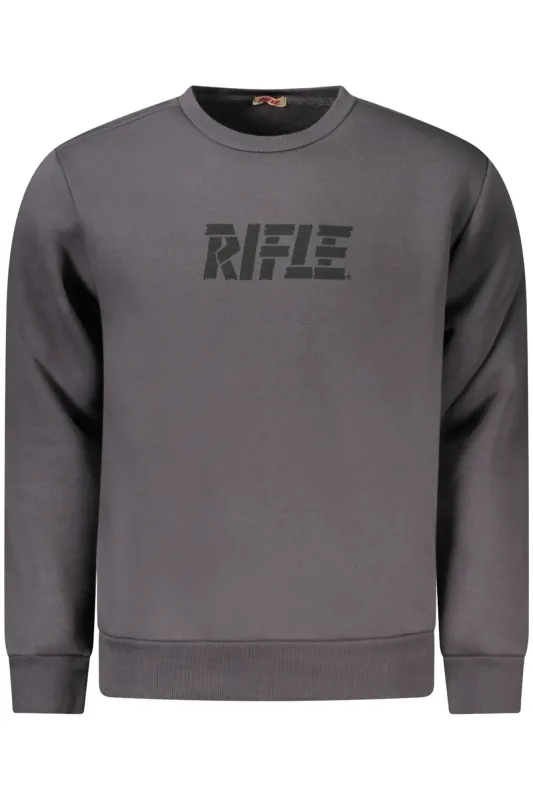 RIFLE SWEATSHIRT WITHOUT ZIP MEN GREY sold by Siebentaschen