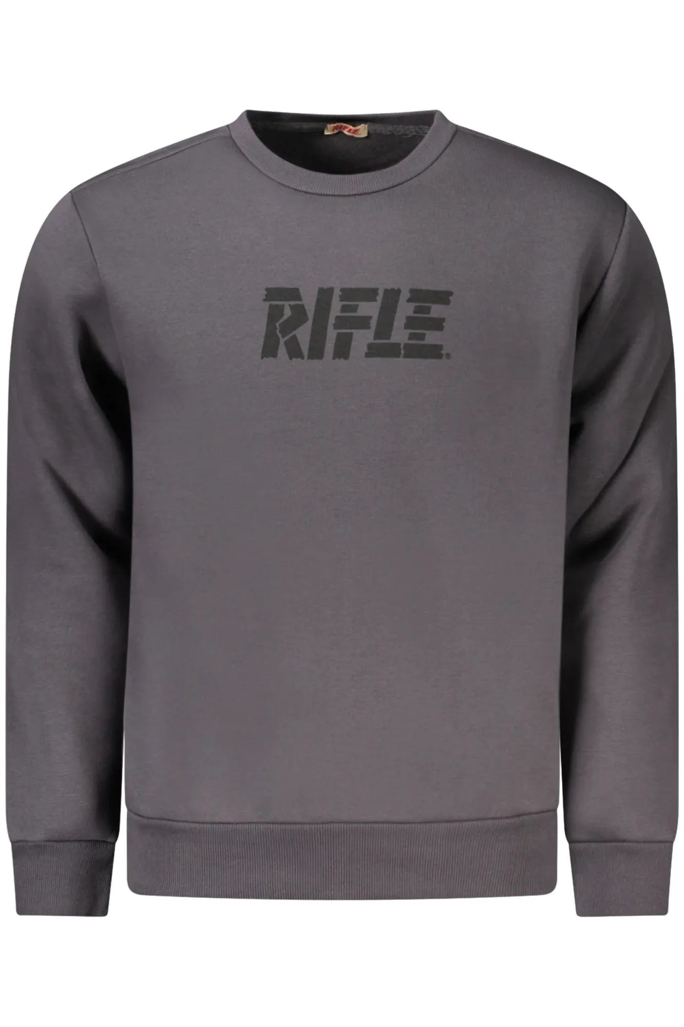 RIFLE SWEATSHIRT WITHOUT ZIP MEN GREY sold by Siebentaschen