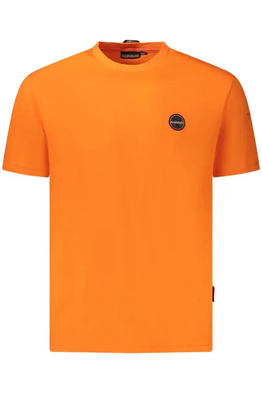NAPAPIJRI MEN S SHORT SLEEVE T-SHIRT ORANGE sold by Siebentaschen