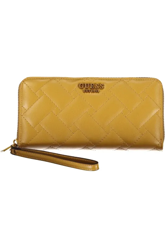 GUESS JEANS WOMEN S WALLET YELLOW sold by Siebentaschen