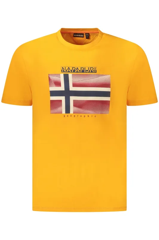NAPAPIJRI MEN S SHORT SLEEVE T-SHIRT ORANGE sold by Siebentaschen