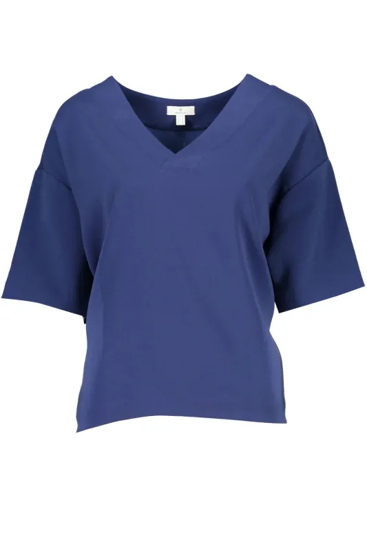 GANT WOMEN S SHORT SLEEVE T-SHIRT BLUE sold by Siebentaschen