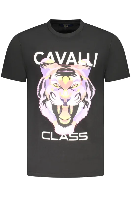 CAVALLI CLASS SHORT SLEEVE T-SHIRT MEN BLACK sold by Siebentaschen