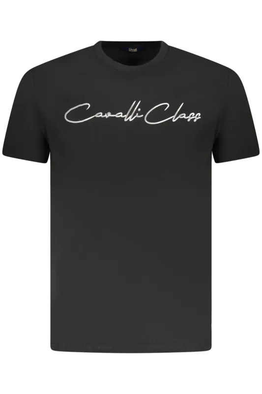CAVALLI CLASS SHORT SLEEVE T-SHIRT MEN BLACK sold by Siebentaschen