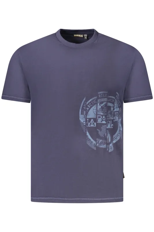 NAPAPIJRI SHORT SLEEVE T-SHIRT MEN BLUE sold by Siebentaschen