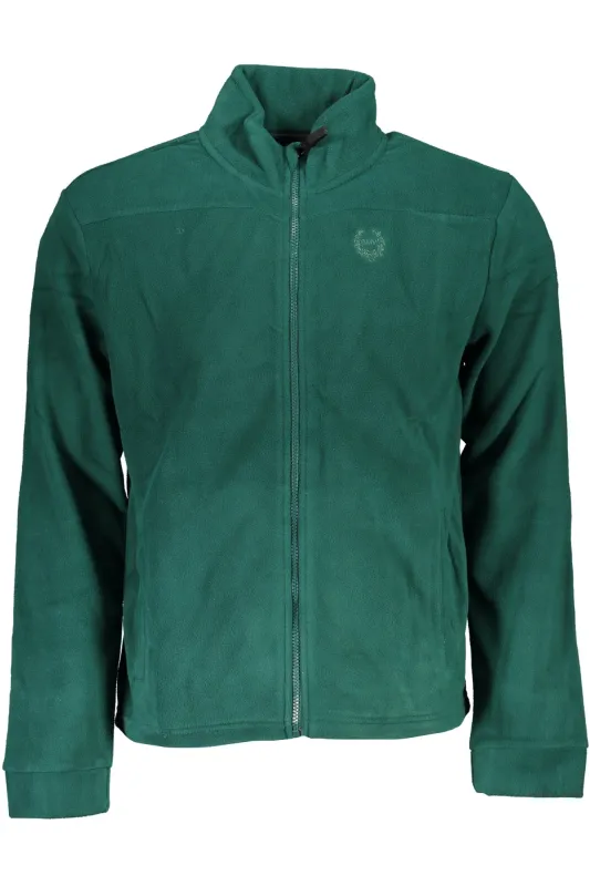 GIAN MARCO VENTURI MEN S GREEN ZIP SWEATSHIRT sold by Siebentaschen
