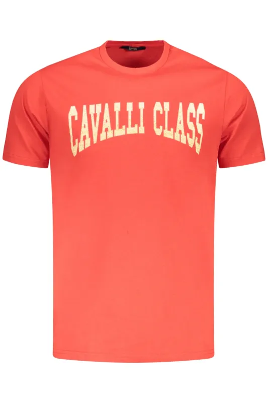 CAVALLI CLASS SHORT SLEEVE T-SHIRT MEN RED sold by Siebentaschen