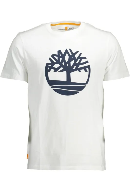 TIMBERLAND SHORT SLEEVE T-SHIRT MEN WHITE made by Timberland