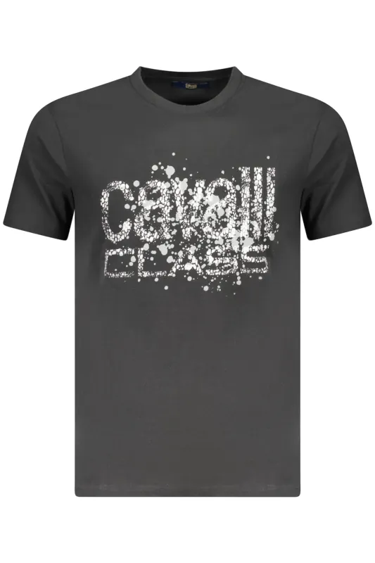 CAVALLI CLASS SHORT SLEEVE T-SHIRT MEN BLACK sold by Siebentaschen