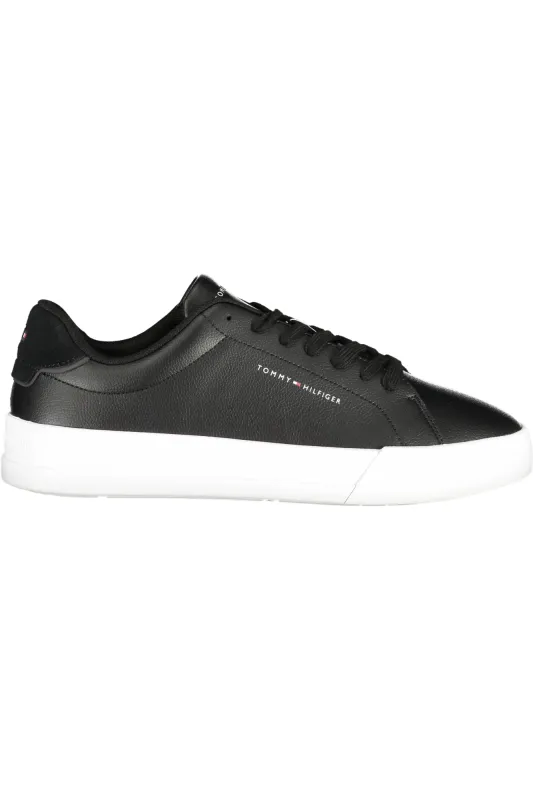 TOMMY HILFIGER MEN S BLACK SPORTS SHOES sold by Siebentaschen