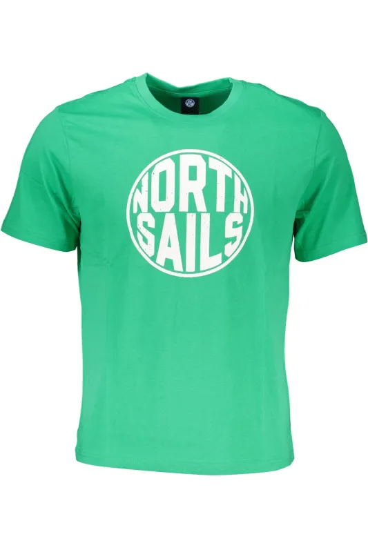 NORTH SAILS GREEN MEN S SHORT SLEEVED T-SHIRT sold by Siebentaschen