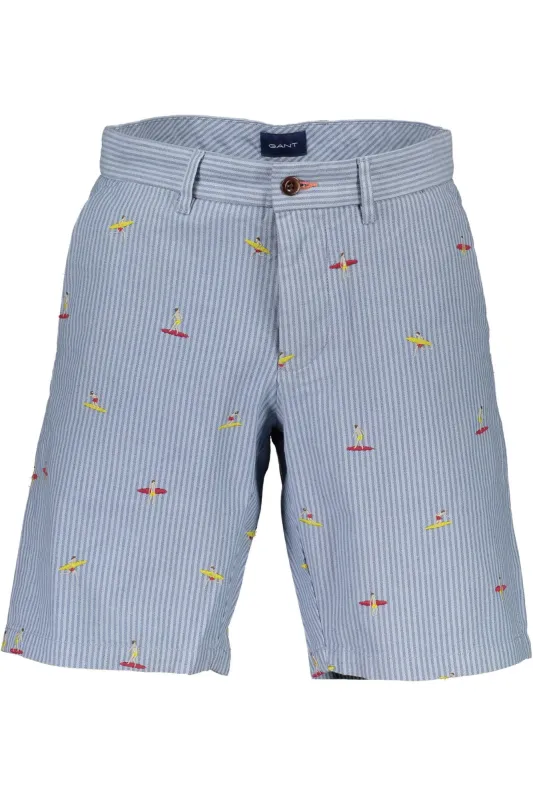 GANT BLUE MEN S BERMUDA TROUSERS sold by Siebentaschen