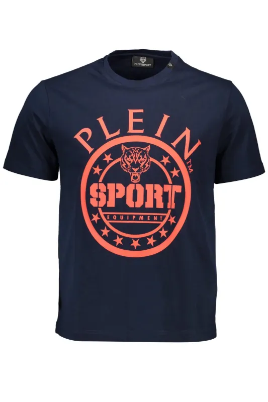 PLEIN SPORT SHORT SLEEVE T-SHIRT MEN BLUE sold by Siebentaschen
