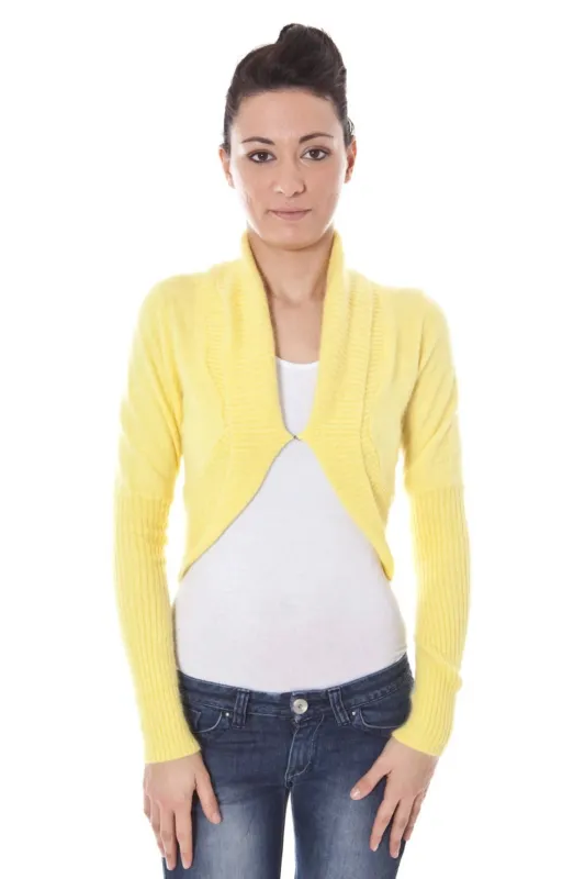 DATCH SHRUG LONG SLEEVE WOMAN YELLOW sold by Siebentaschen