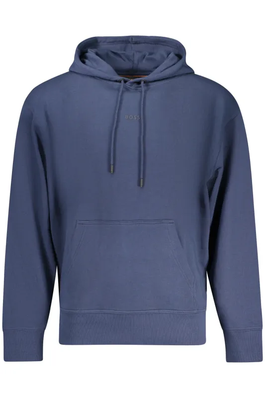 BOSS MEN S BLUE ZIP-UP SWEATSHIRT sold by Siebentaschen