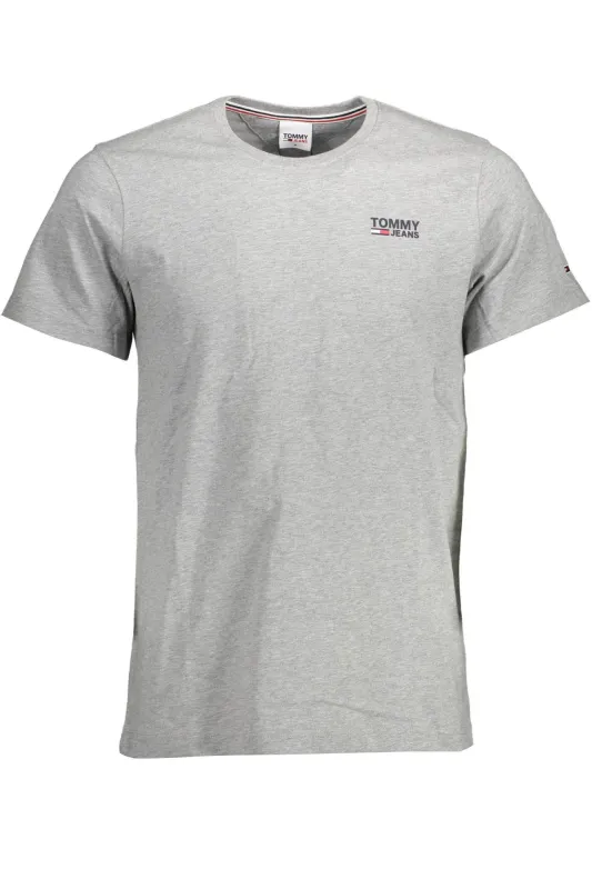 TOMMY HILFIGER MEN S SHORT SLEEVE T-SHIRT GREY made by Tommy Hilfiger