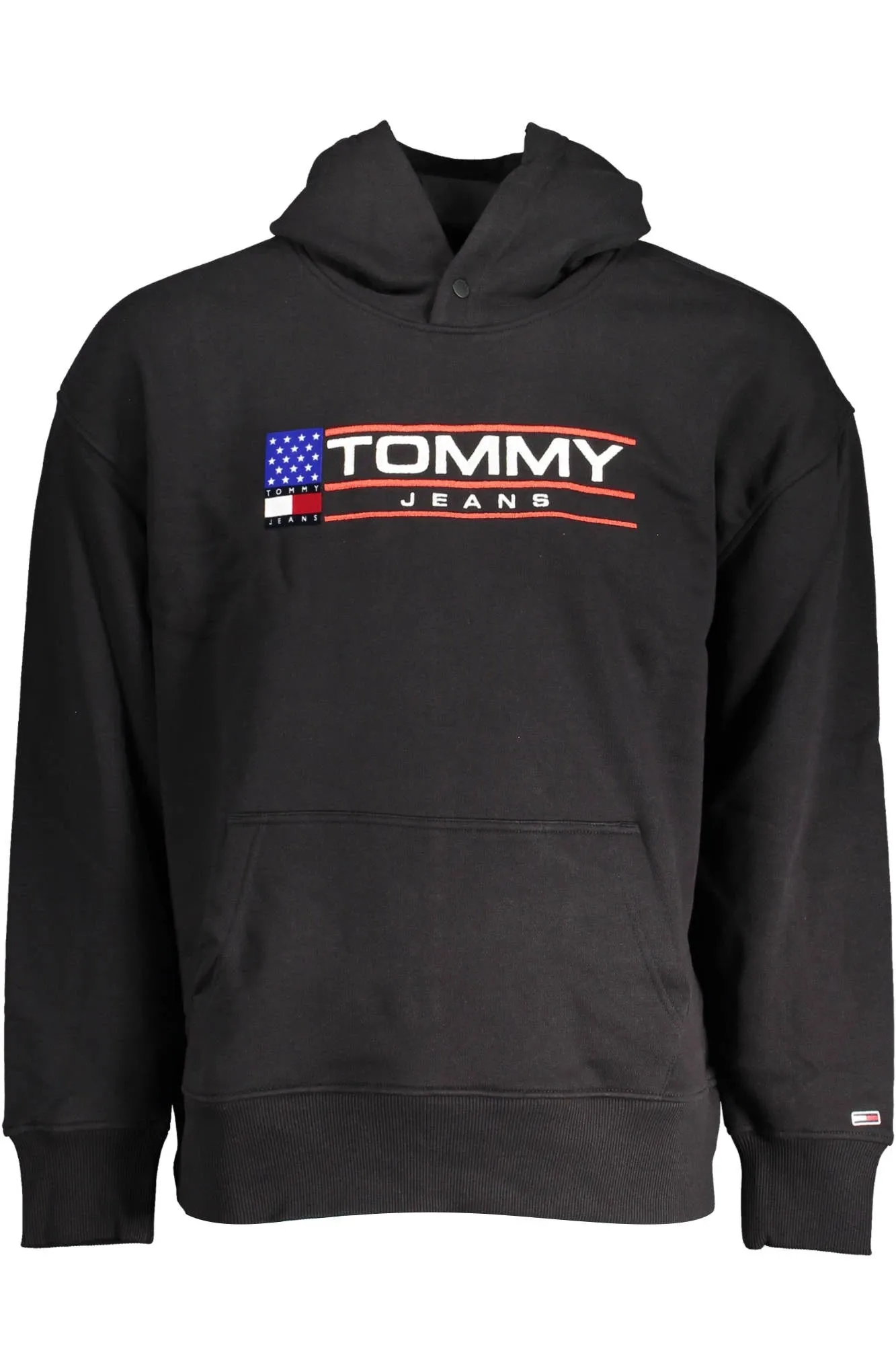 TOMMY HILFIGER SWEATSHIRT WITHOUT ZIP BLACK MAN sold by Siebentaschen