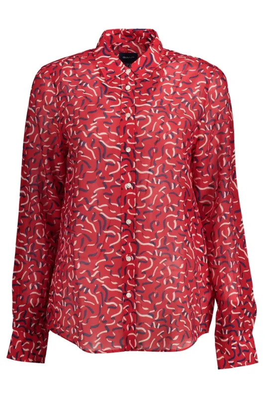 GANT WOMEN S LONG SLEEVE SHIRT RED sold by Siebentaschen