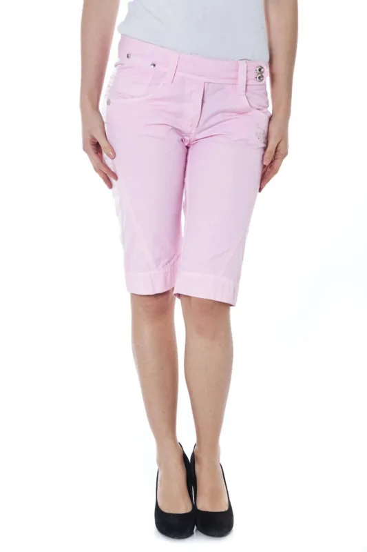 DATCH PINK WOMAN BERMUDA TROUSERS made by Siebentaschen
