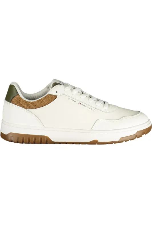 TOMMY HILFIGER MEN S WHITE SPORTS SHOES made by Tommy Hilfiger