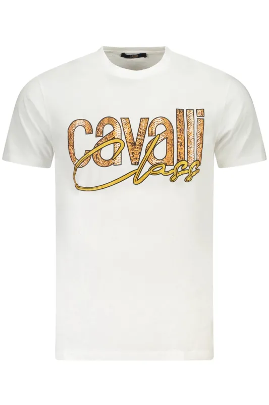 CAVALLI CLASS SHORT SLEEVE T-SHIRT MEN WHITE sold by Siebentaschen